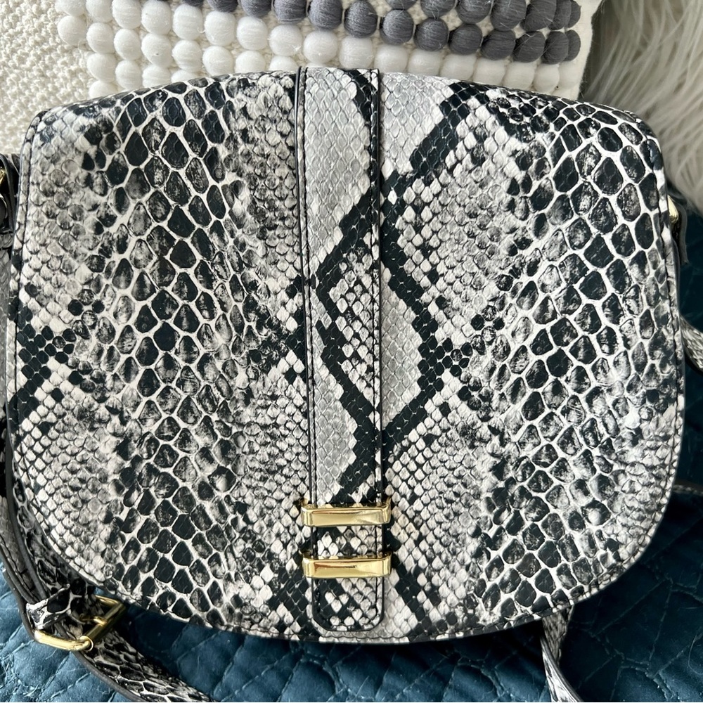 Neiman Marcus Vegan Leather Python Bag - image 2